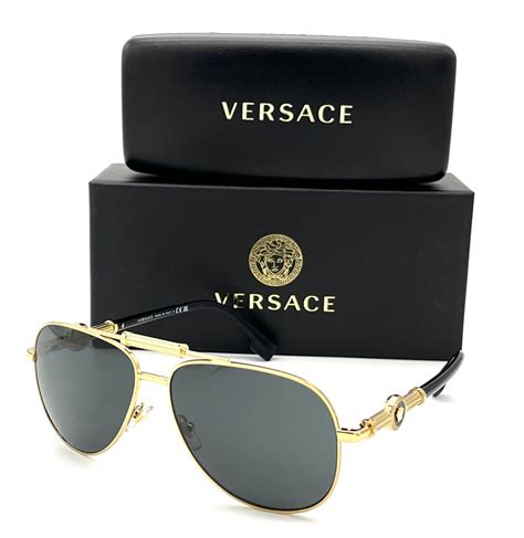 versace ve2236 100287|Versace 2236 1002/87 Sunglasses .